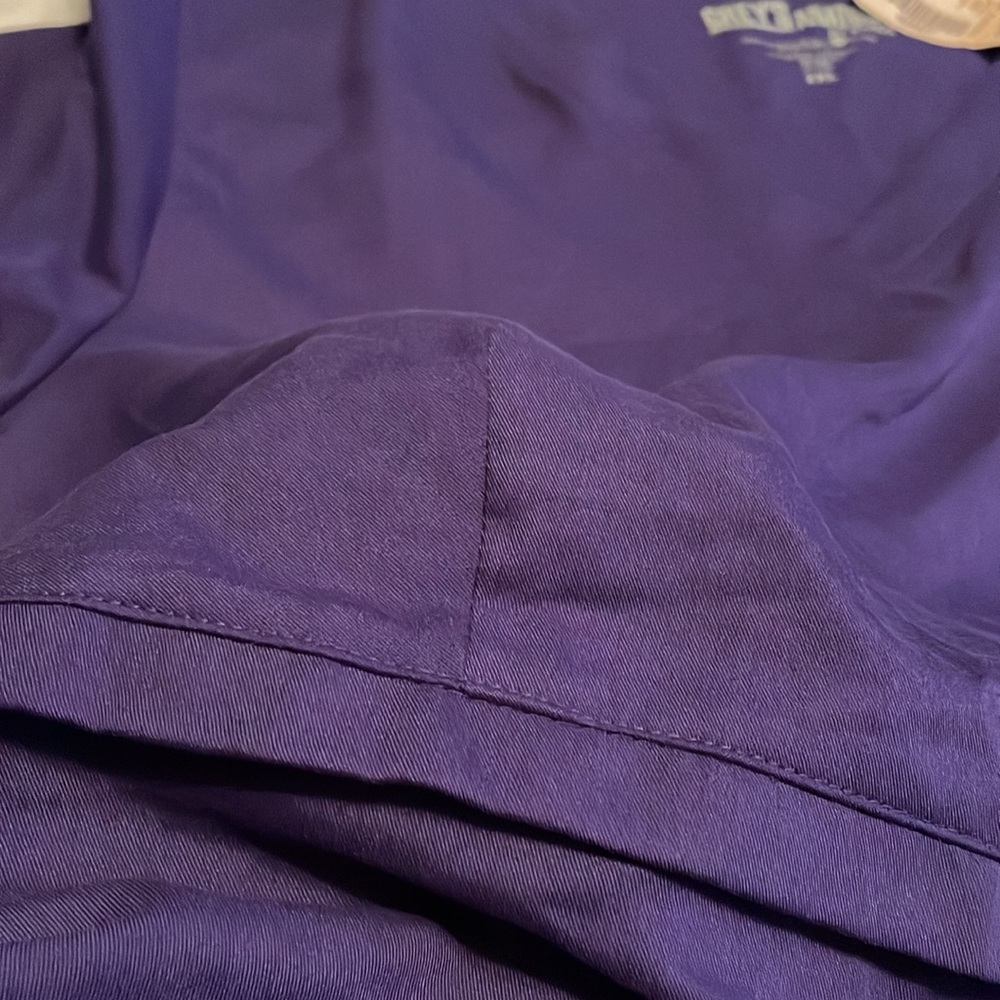 Grey’s Anatomy by Barco women’s scrubs top, purple, size 2X. NWT. - Picture 8 of 9
